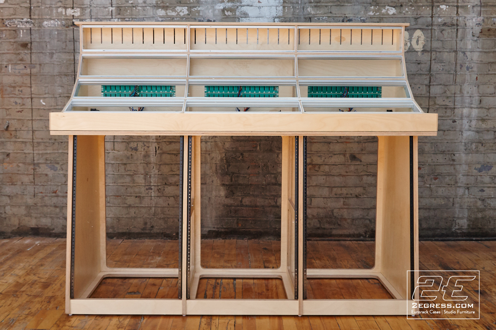 15u eurorack modular case 2Egress