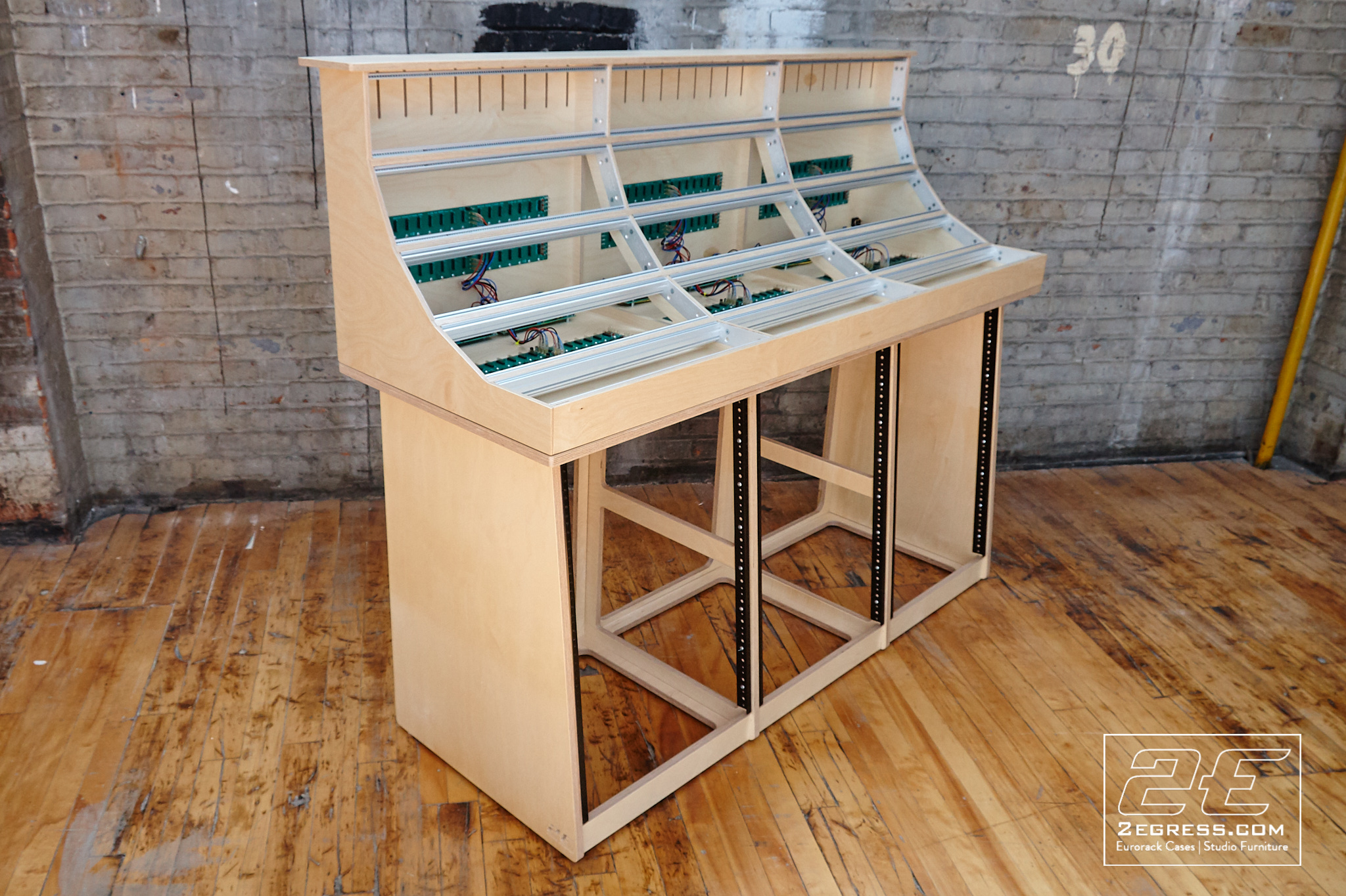 custom 15u eurorack case