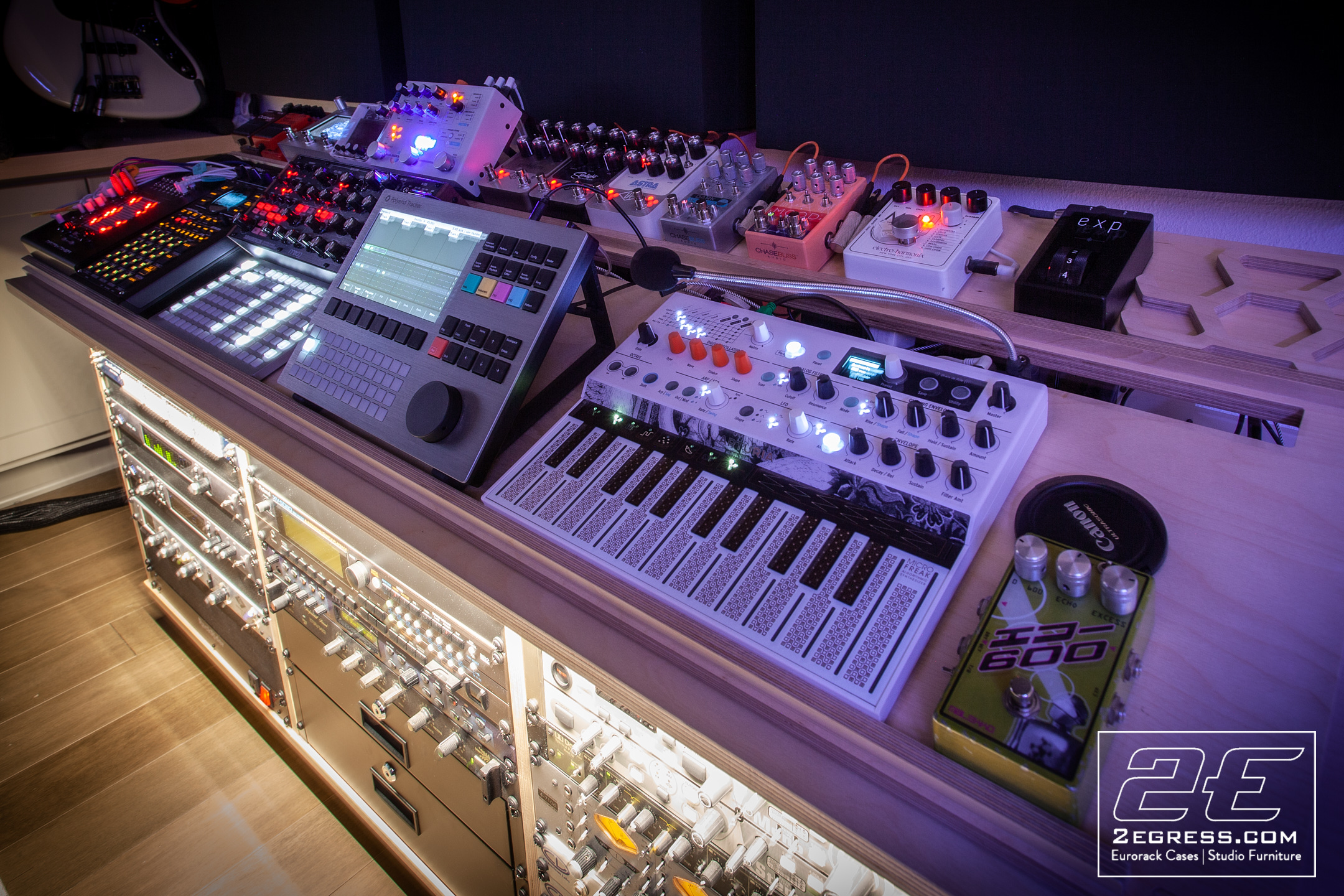 Shelf for Studio Equipment Rack by 2Egress | Lev Perrey