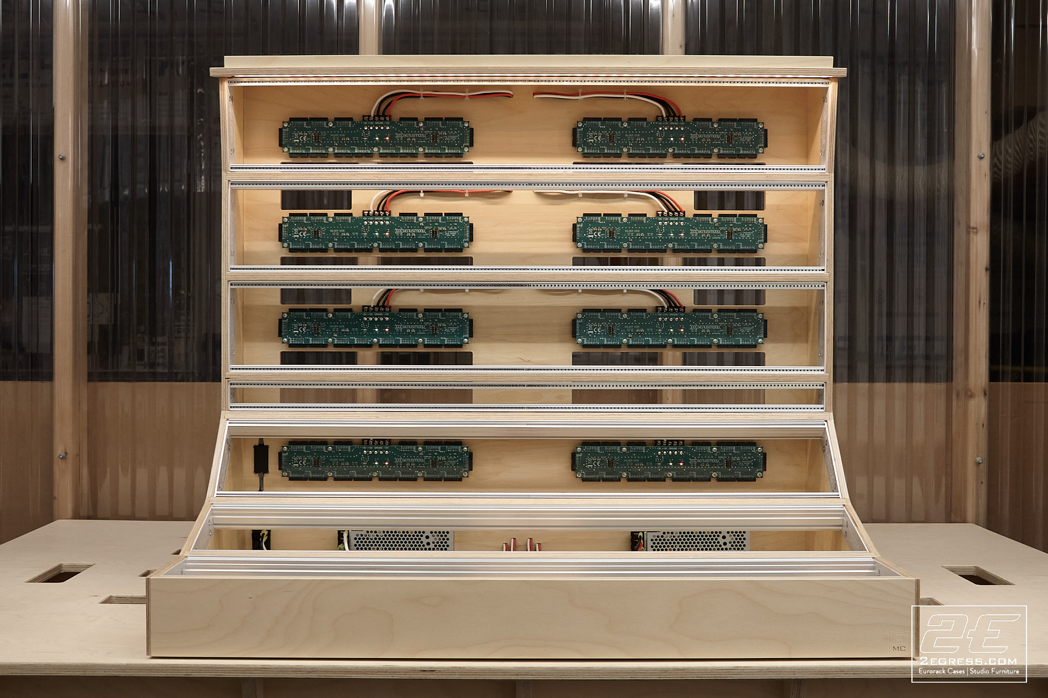 Alan Wilkis (Big Data) eurorack case