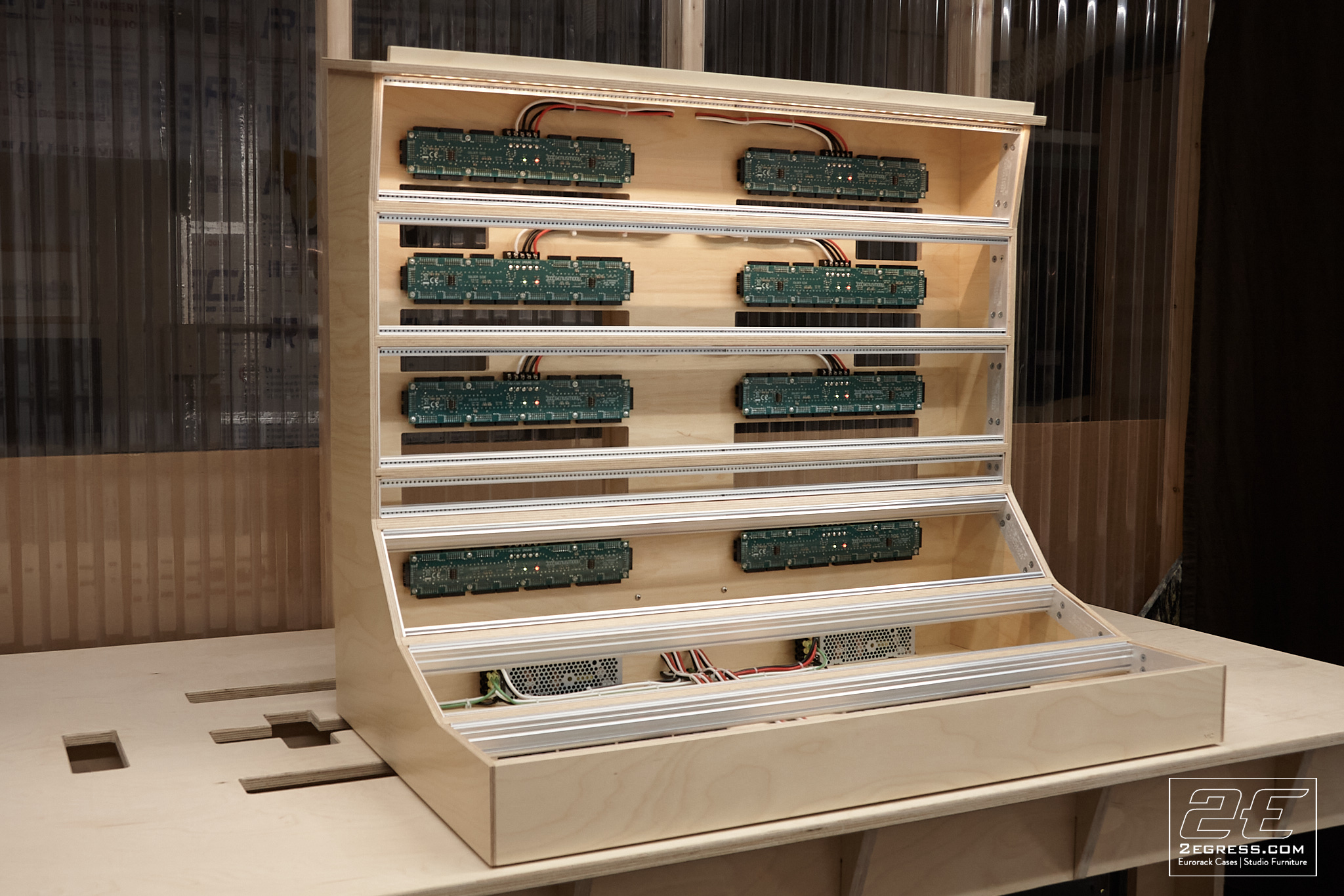 Alan Wilkis (Big Data) eurorack case