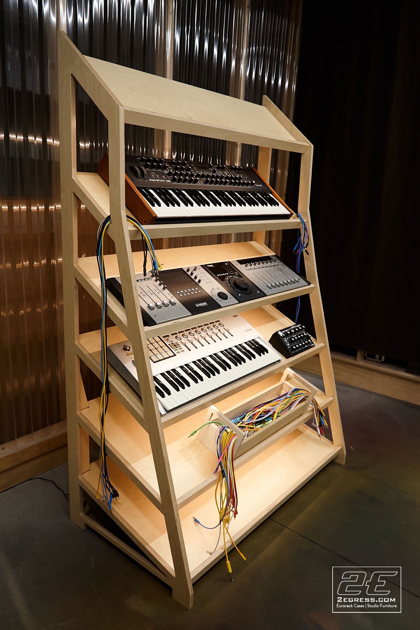 Synth Rack Stand by 2Egress
