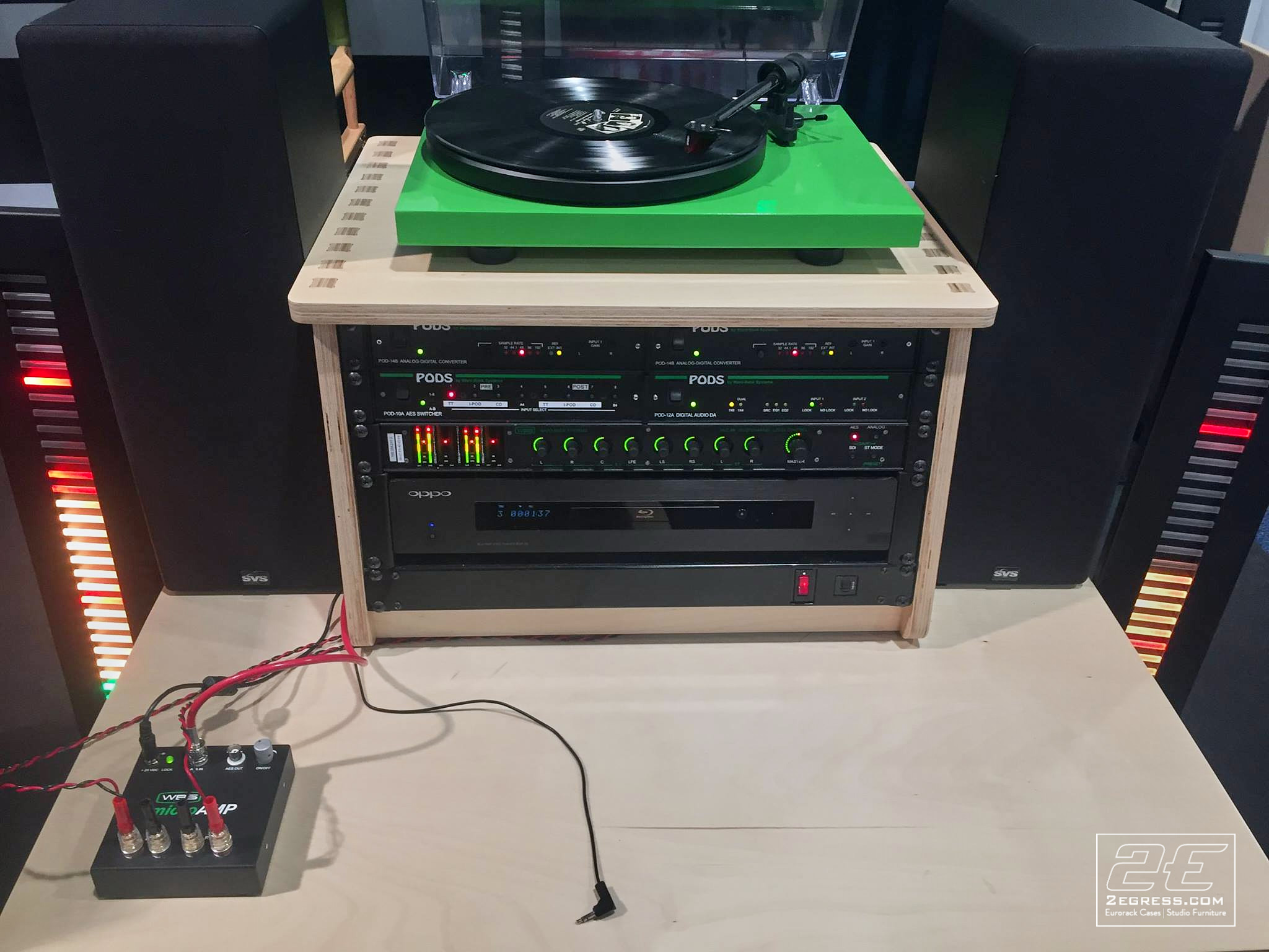 WBS studio rack dauntless 2egress