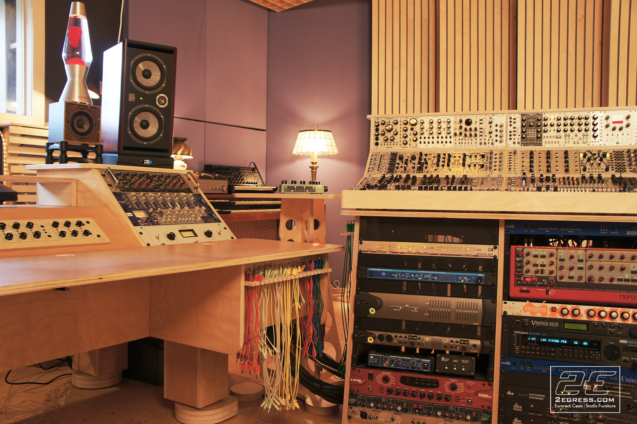 studio rack double bay 2egress