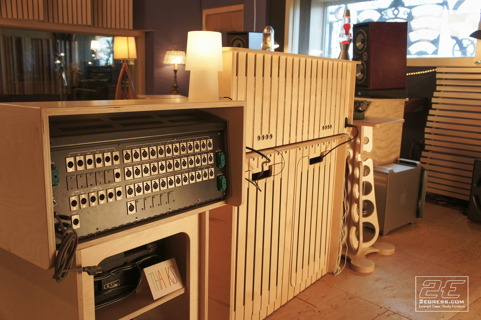 studio rack double bay 2egress