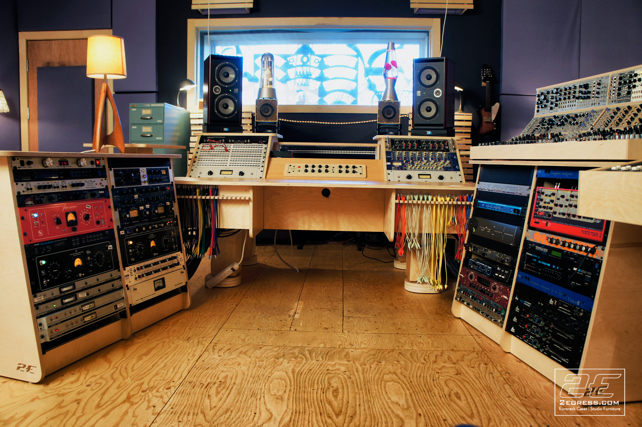 studio desk eclipse dual bay 2egress