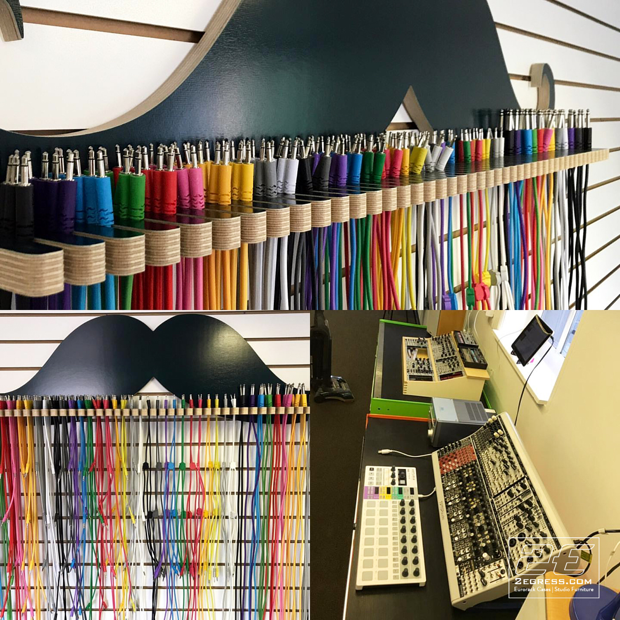 eurorack cable hanger 2egress