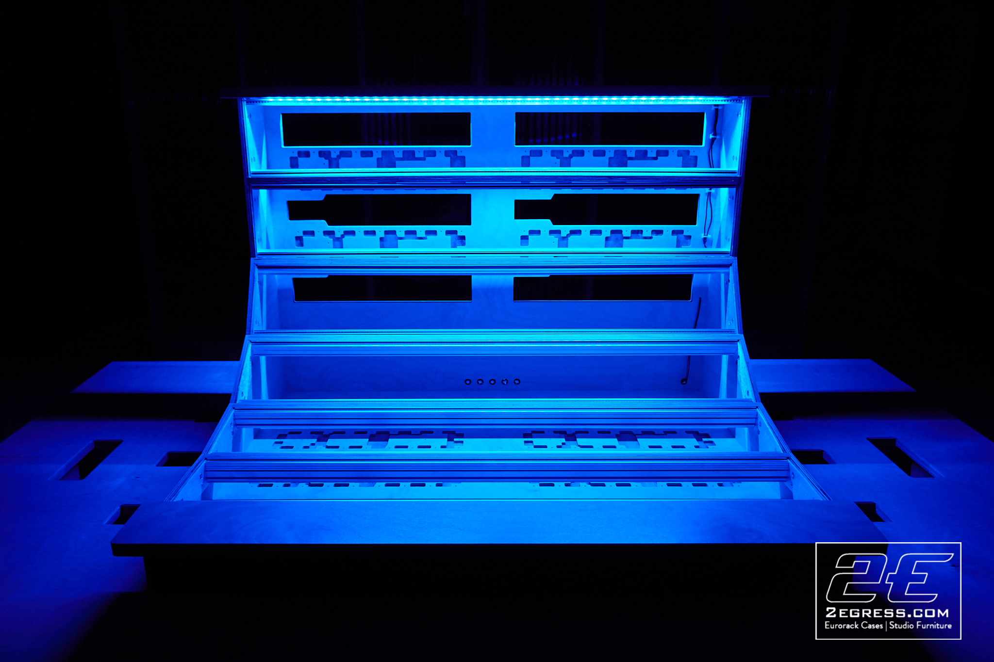 eurorack case the blue benn jordan