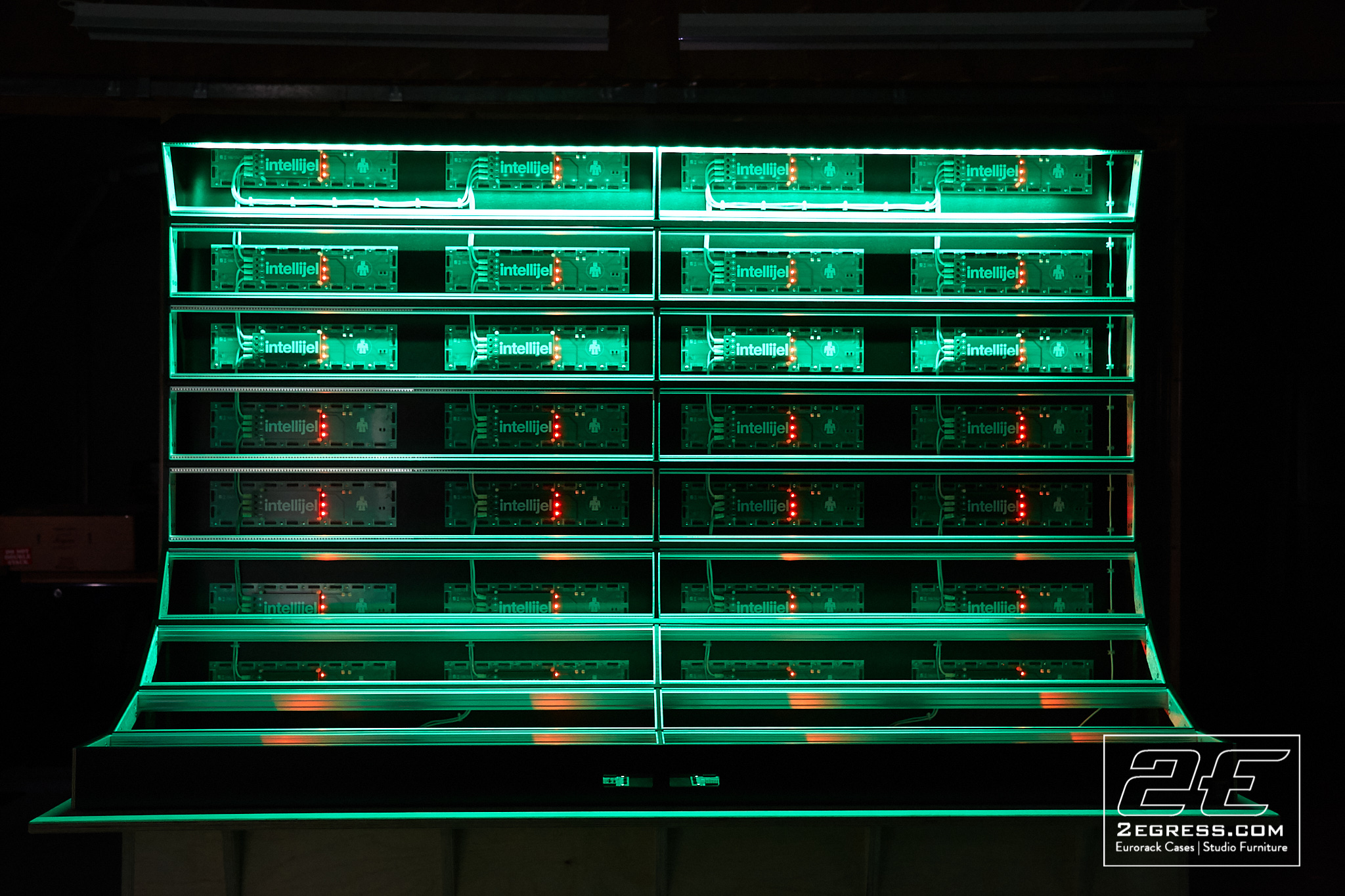 27u eurorack case black swan