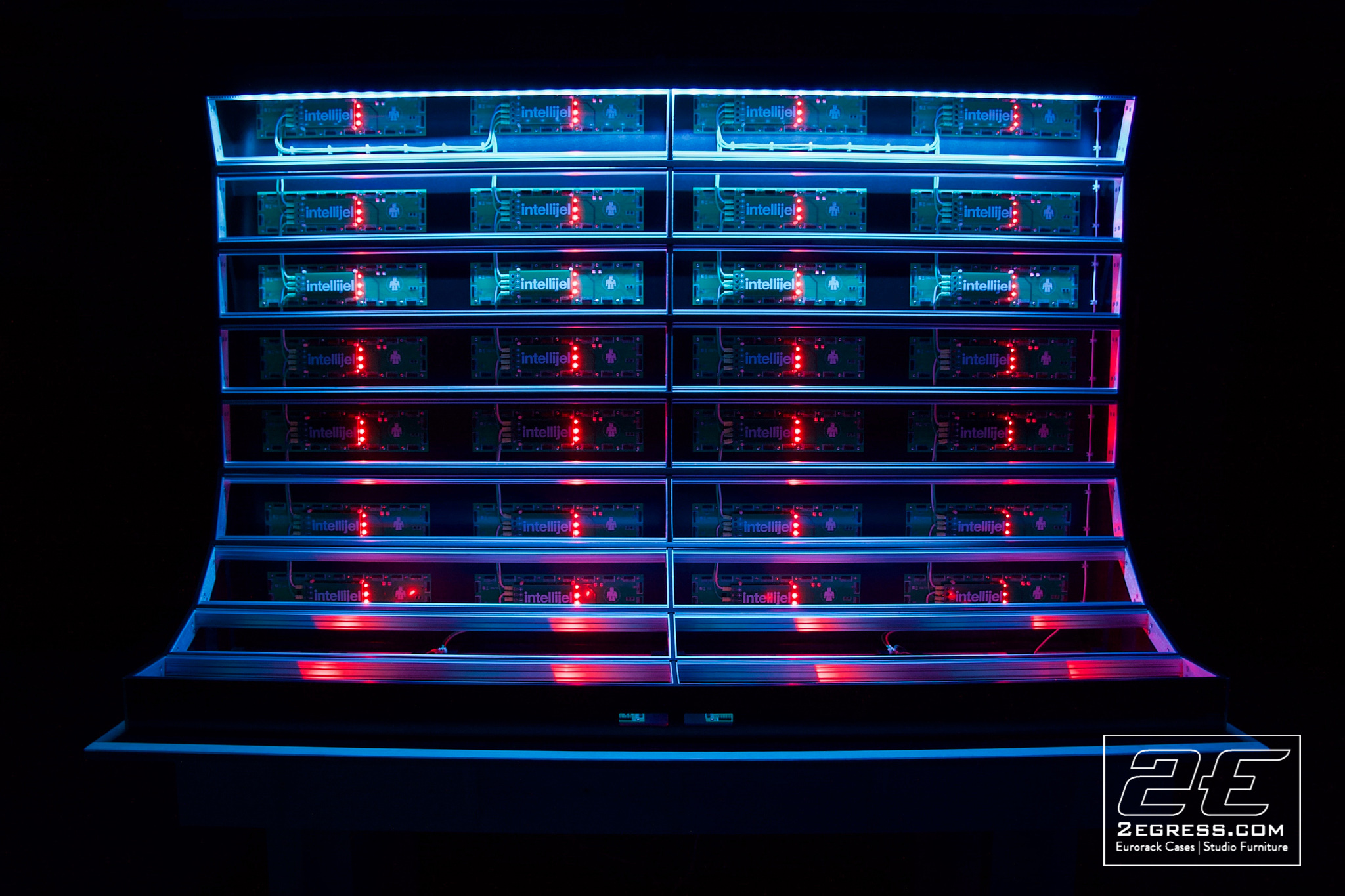 27u eurorack case black swan