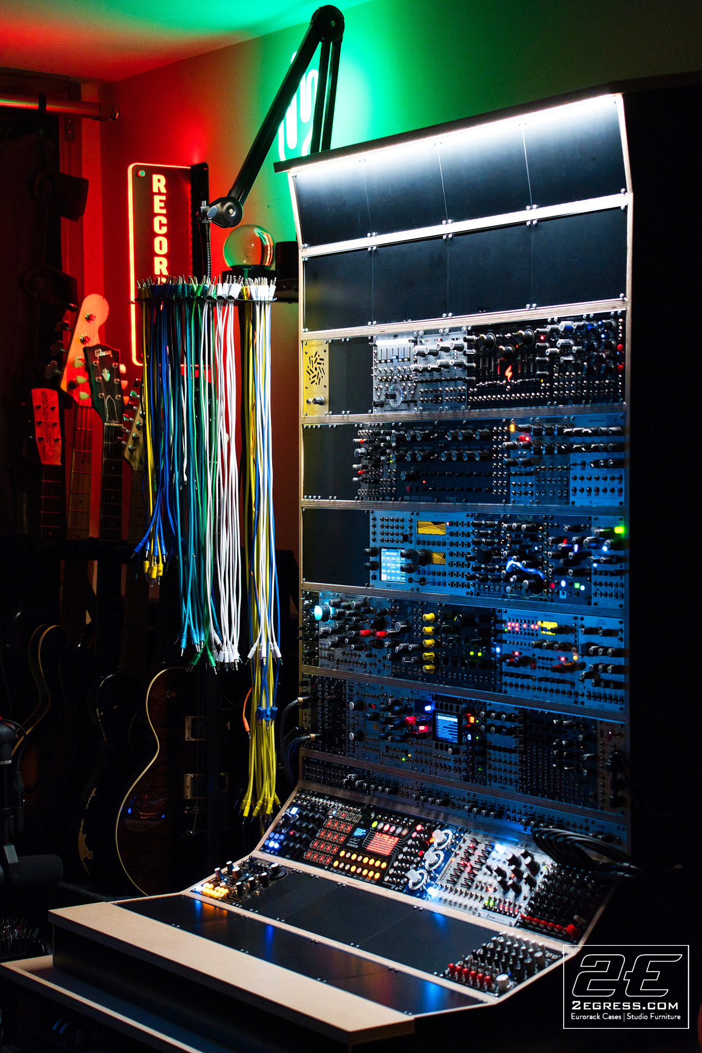 Nate Lueck Eurorack Case by 2Egress