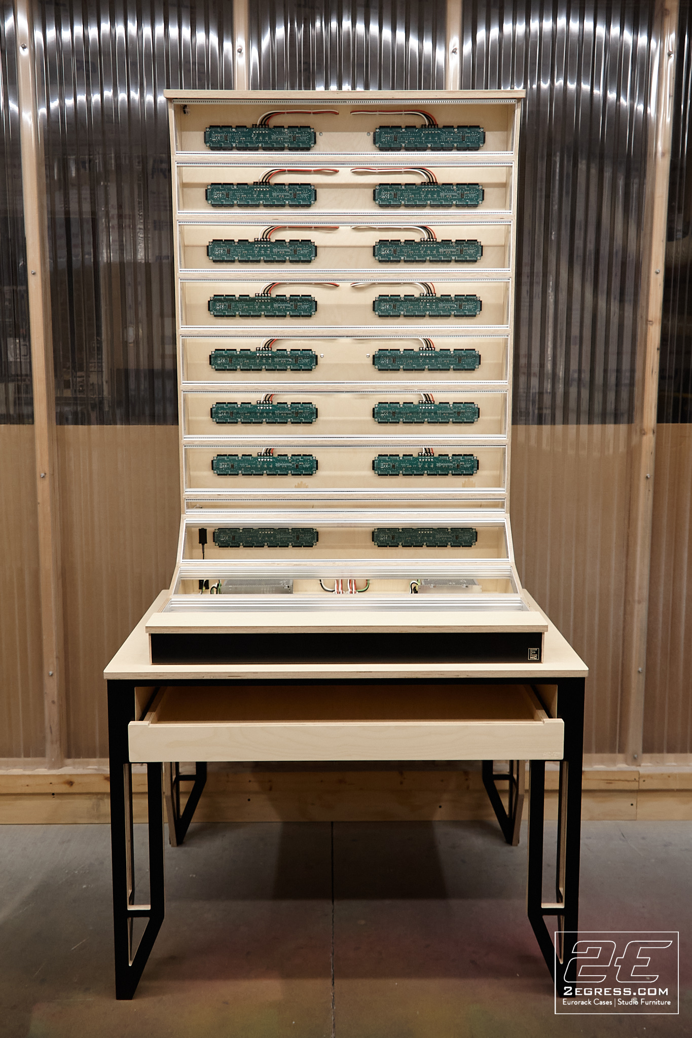 Nate Lueck Eurorack Case by 2Egress