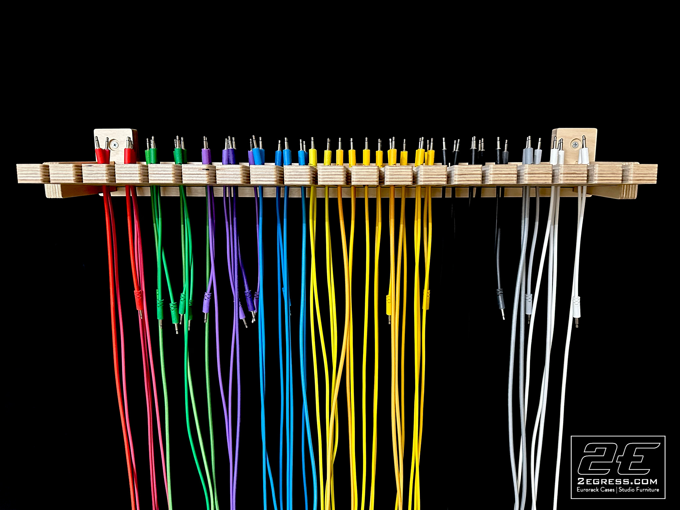Eurorack Cable Hanger WM24 | Wall Mount | 2Egress