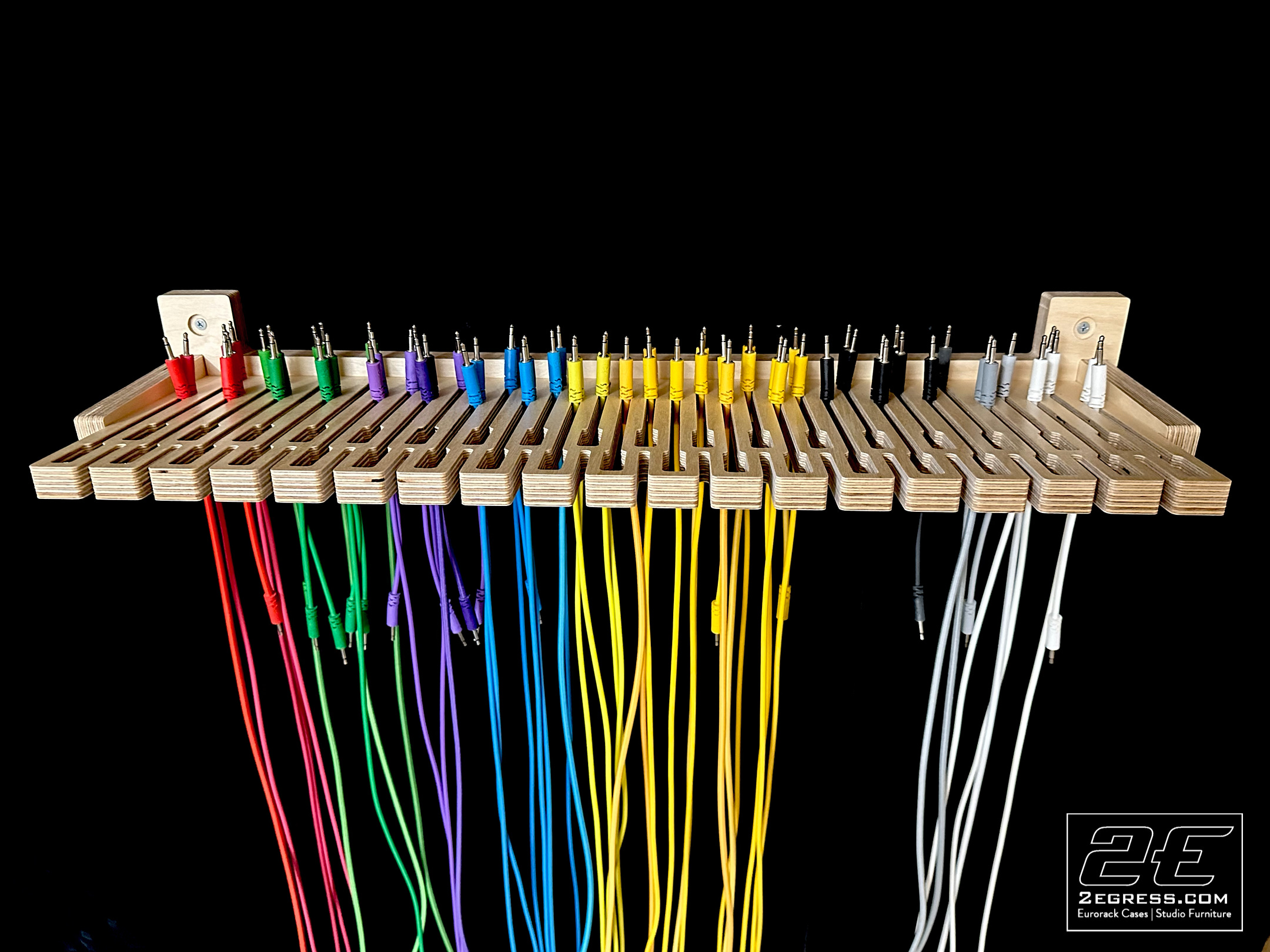 Eurorack Cable Hanger WM24 | Wall Mount | 2Egress