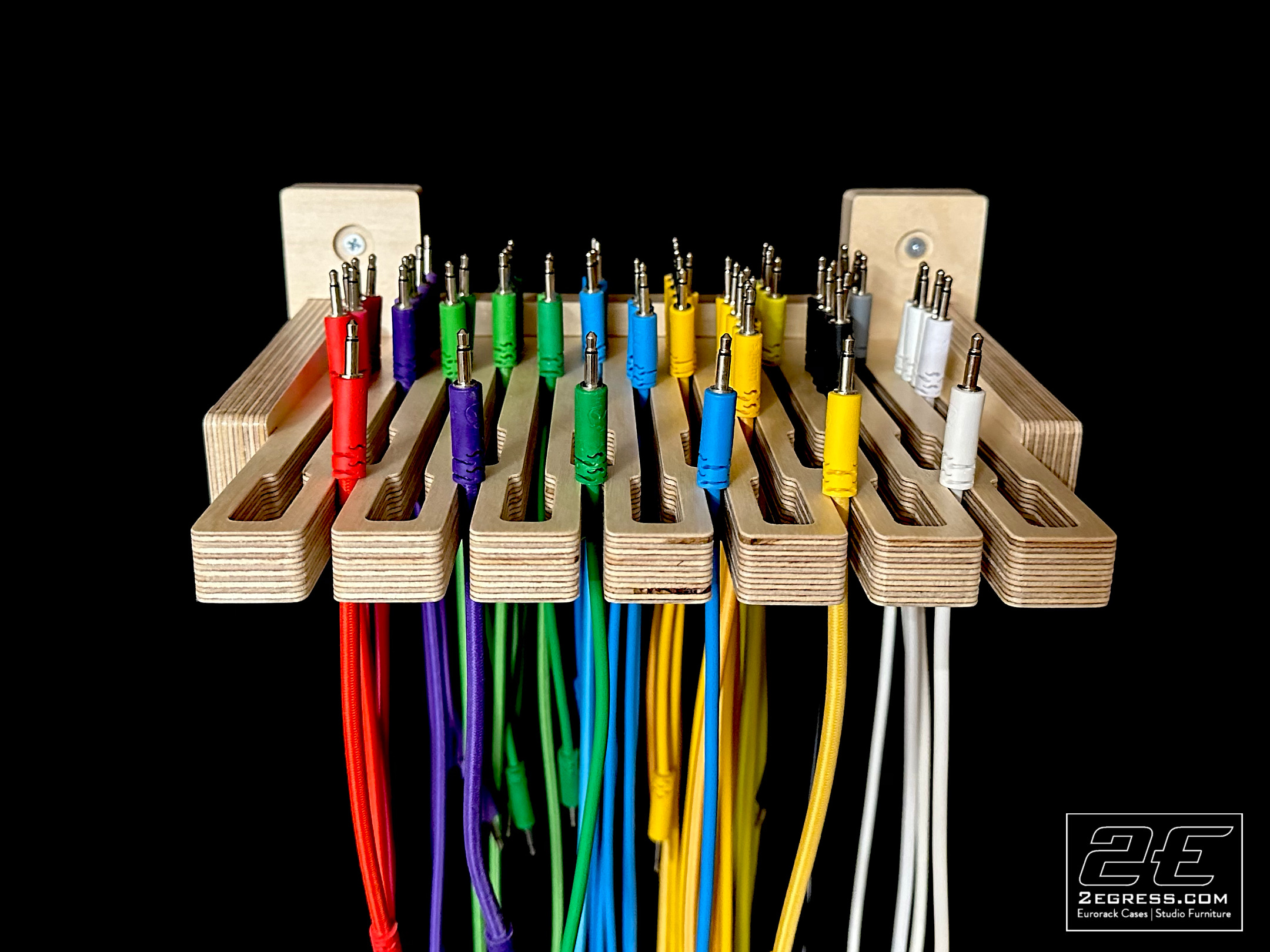 Eurorack Cable Hanger WM8 | Wall Mount | 2Egress