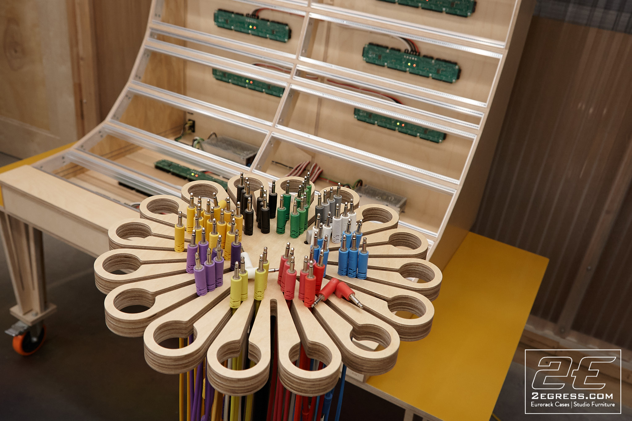 Eurorack Cable Hanger | 2Egress